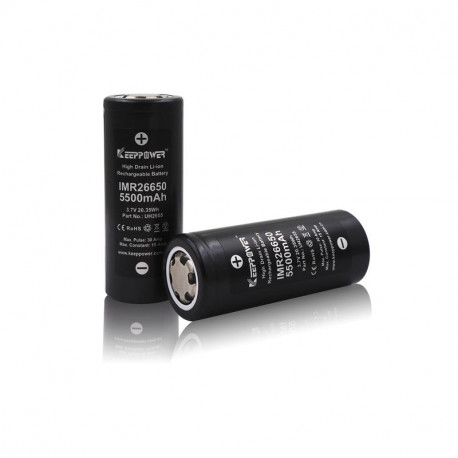 KeepPower Li-Ion batteri 3,6V IMR5500mAh UH2652 KeepPower Li-Ion batteri 3,6V IMR5500mAh UH2652