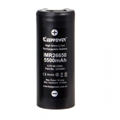 KeepPower Li-Ion batteri 3,6V IMR5500mAh UH2652 KeepPower Li-Ion batteri 3,6V IMR5500mAh UH2652