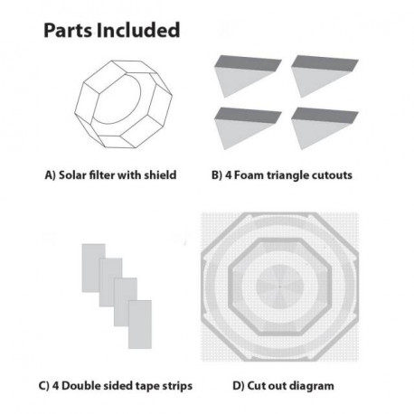 Explore Scientific Sun Catcher Solar Filter Explore Scientific Sun Catcher Solar Filter