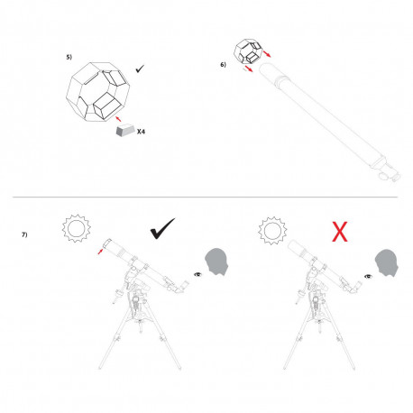Explore Scientific Sun Catcher Solar Filter Explore Scientific Sun Catcher Solar Filter