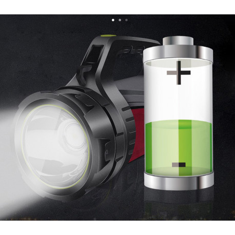 Multi-Funktionel Søgelygte Med Usb-Oplader Multi-Funktionel Søgelygte Med Usb-Oplader