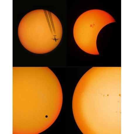 Ret: Lunt Mini SUNoculars - Kikkert til solobservationer - 6x zoom